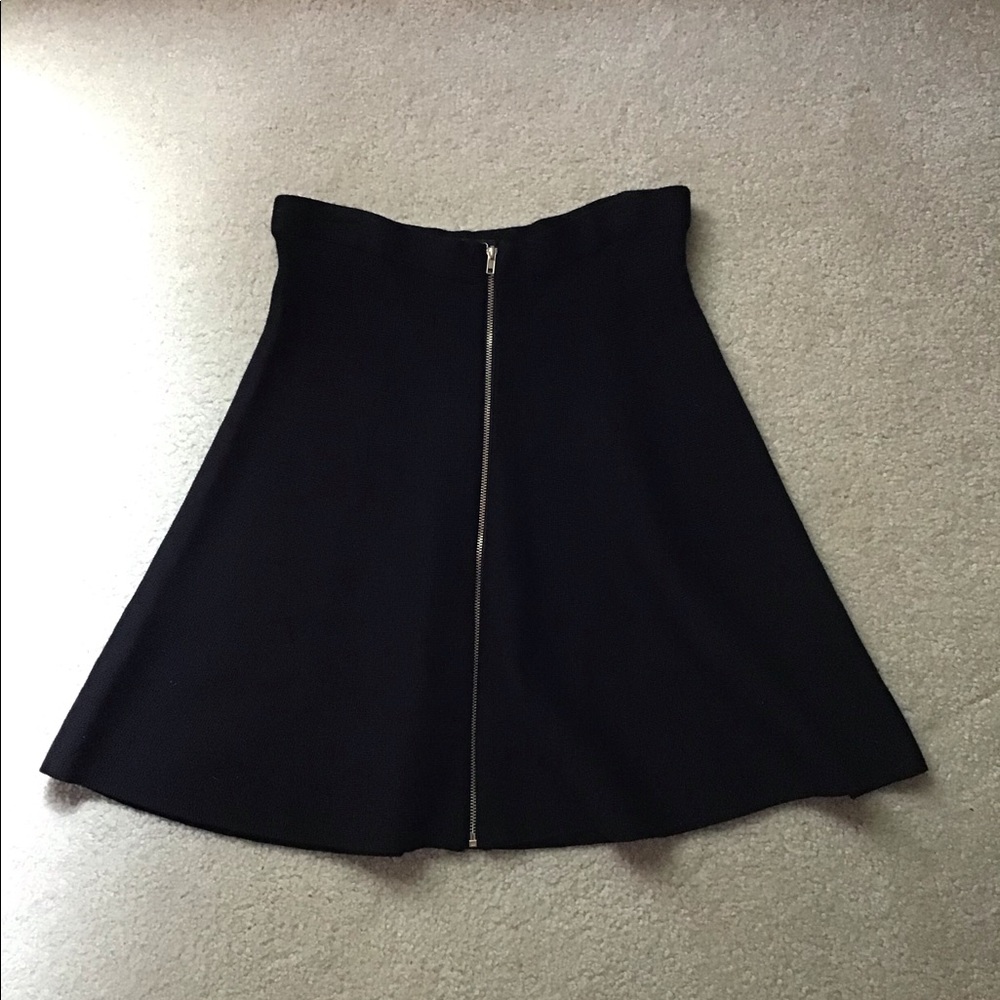 XOXO Black Zip Up Skirt